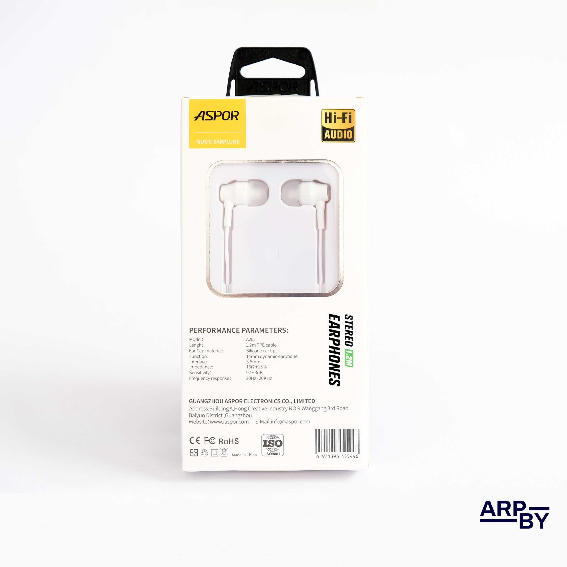 Auricular A202 Branco c/fio Jack 3,5mm Auricular A202 Branco c/fio Jack 3,5mm